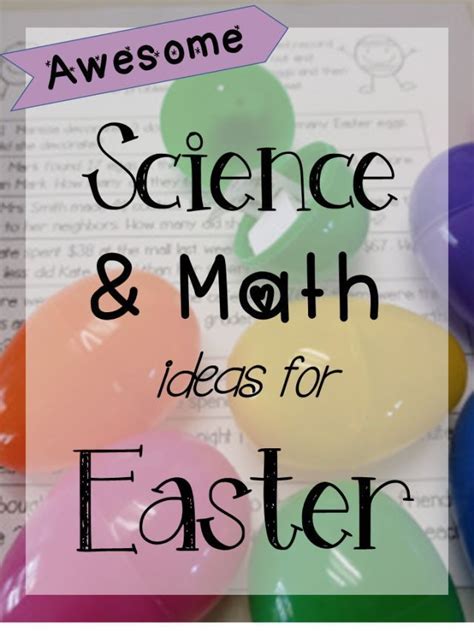 Awesome Math Amp Science Easter Activities Easter Math Activities For Middle School - Easter Math Activities For Middle School