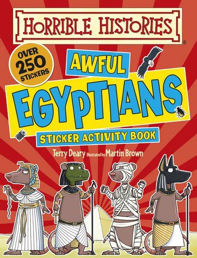 Read Awful Egyptians Horrible Histories Sticker Activity Book 