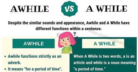 Awhile Vs A While Difference Examples Amp Worksheet Seen Vs Saw Worksheet - Seen Vs Saw Worksheet