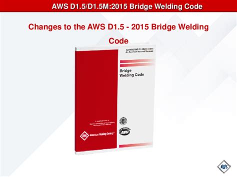 Aws D1 5 Bridge Welding Code Welders Log