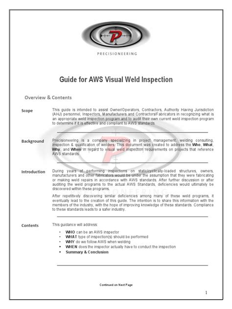 Aws Visual Inspection