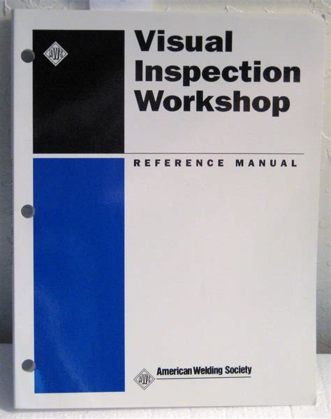 Aws Visual Inspection Workshop Reference Manual