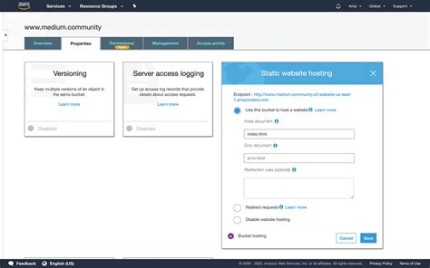 Aws Website Hosting Custom Domain Walkthrough