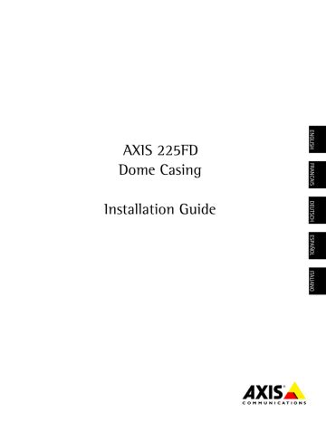 Read Online Axis 225Fd User Guide 