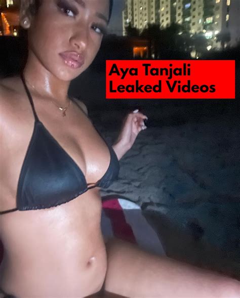 aya tanjali OnlyFans leaked content