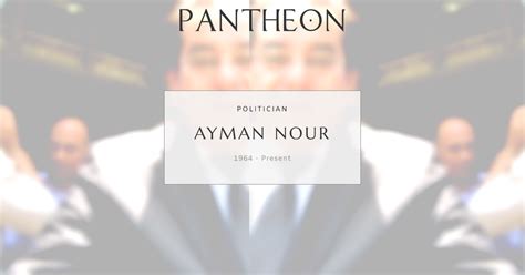 ayman nour biography