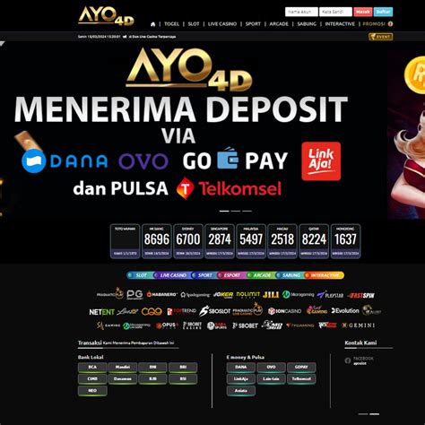 AYO4D RESULT : Situs Permainan Online Terbaik dan Terbesar Se Indonesia