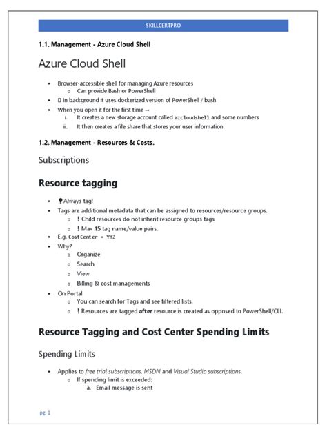 Az 104 Master Cheat Sheet