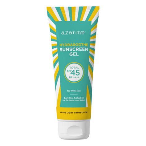 azarine hydrasoothe sunscreen gel