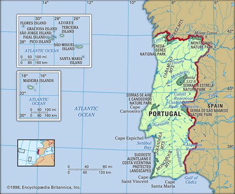 Azores Portugal Map