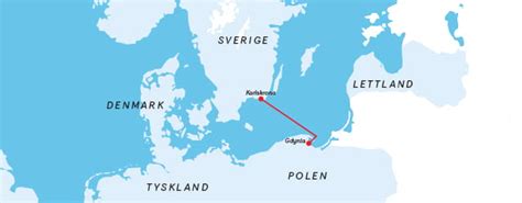 båt polen till sverige