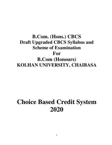 b c a syllabus cbcs thiruvalluvar university