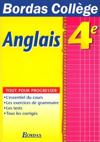 b coll anglais 4e np ancienne edition