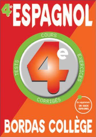 b coll espagnol 4e lv2 np ancienne edition