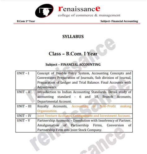B Com 1st Year Accounting Question Paper