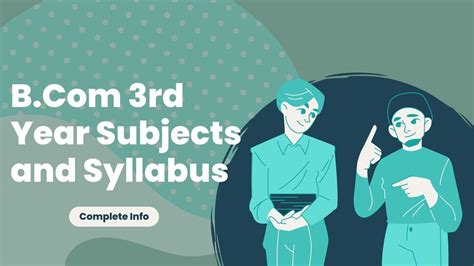 B Com 3rd Year Subjects