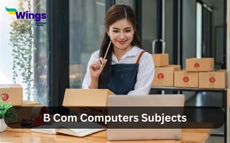 B Com Computers Subjects 1st Year