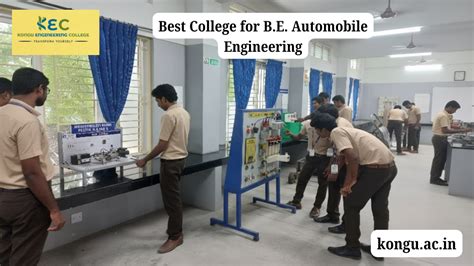 B E Automobile Engineering