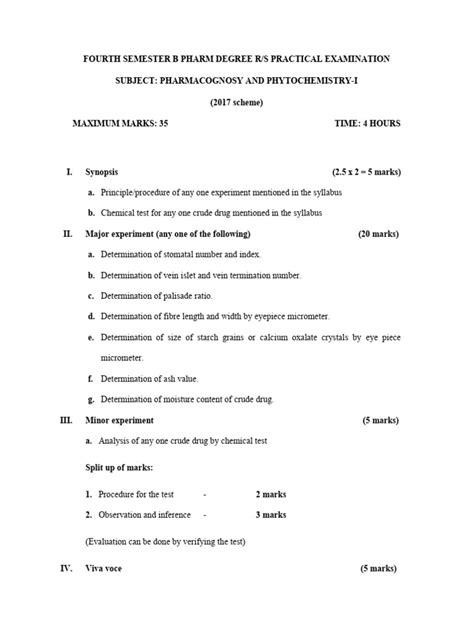 B Pharm 4th Sem Syllabus
