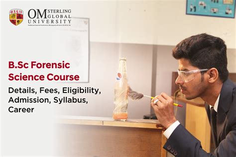 B Sc Forensic Science
