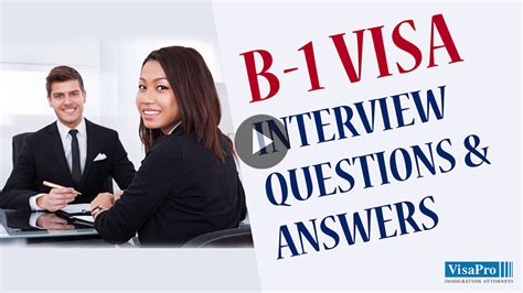 Download B1 Visa Interview Questions With Answers Foraywhile 
