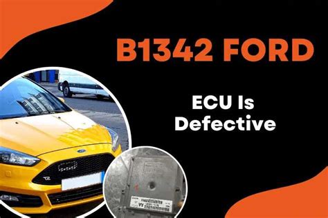 B1342 Code Ford