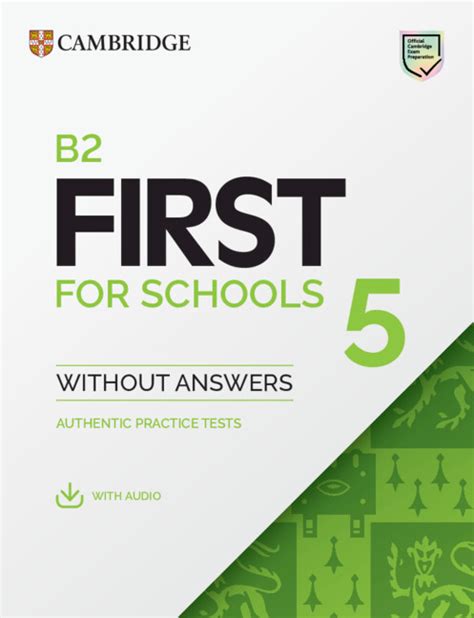 b2 first for schools 5 with answers