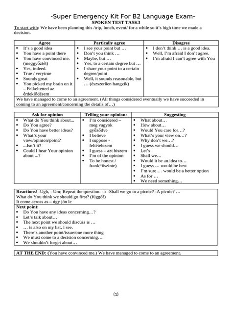 B2 Md Exam Kit