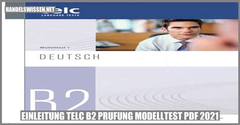 B2 Prufung Model Test