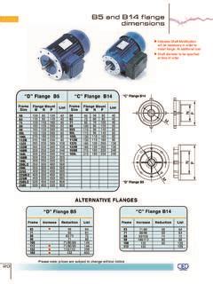 Full Download B5 And B14 Flange Dimensions Universal Rewind 