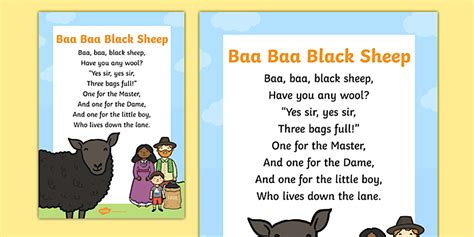 Baa Baa Black Sheep