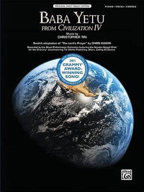 Baba Yetu Theme From Civilization Iv Orchestral Score