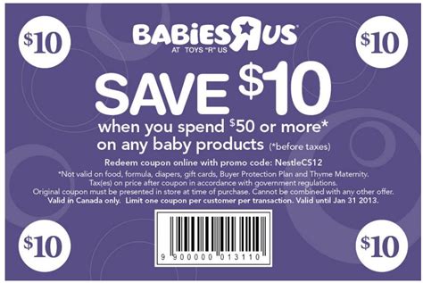Babies R Us Promo Codes Coupons Booster Cards For Babies - Booster Cards For Babies