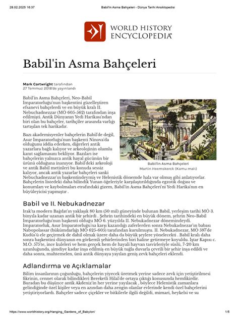 Babil Asma Bahçeleri