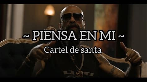 Babo cartel de santa piensa en mi video