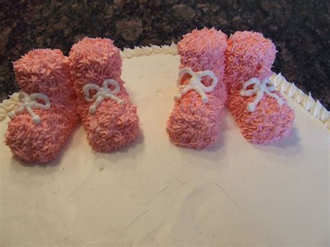 Baby Booties From Marshmallows