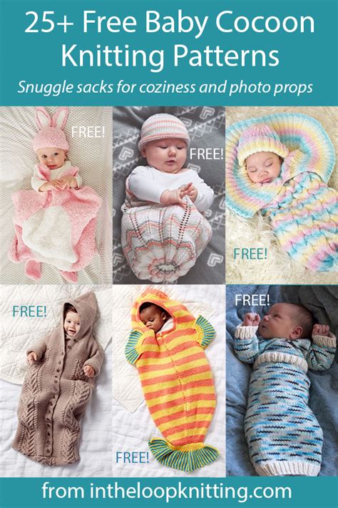 baby cocoon knit patterns