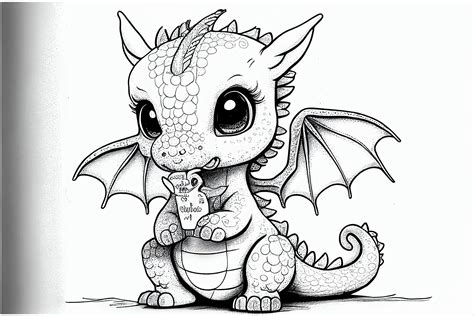 Baby Dragon Coloring Pages For Kids Thekidsworksheet Dragon Coloring Pages For Preschoolers - Dragon Coloring Pages For Preschoolers
