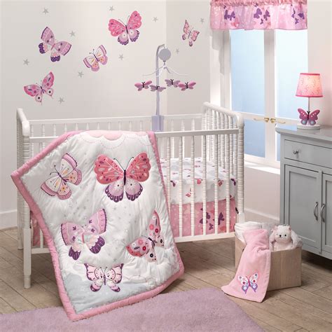 baby girl crib bedding butterflies