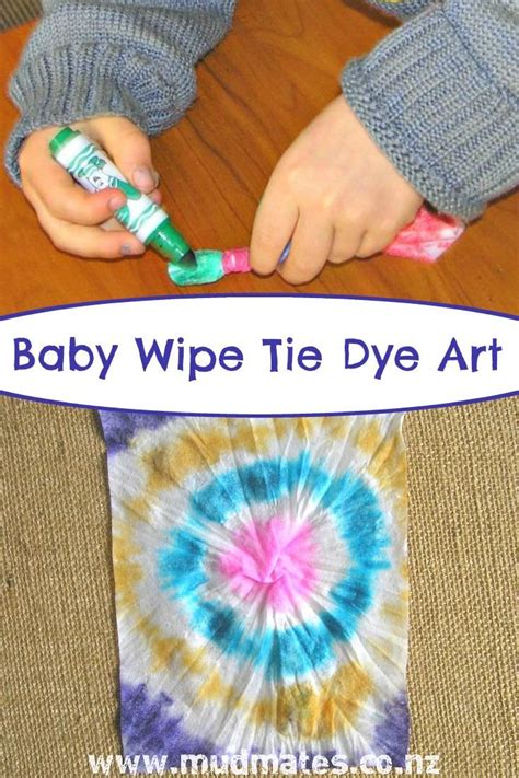 Baby Wipe Tie Dye Art And Science Science Science Of Tie Dye - Science Of Tie Dye
