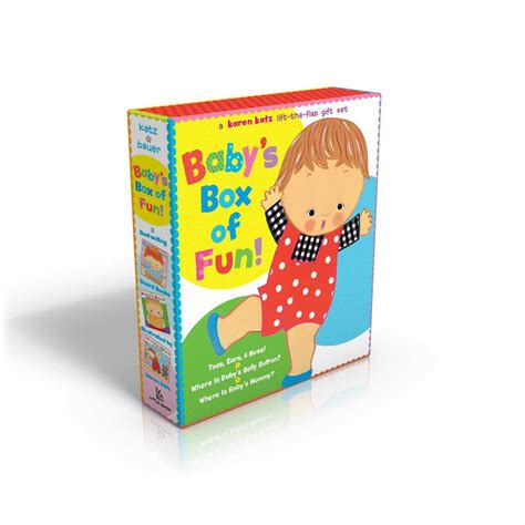 Read Babys Box Of Fun A Karen Katz Lift The Flap Gift Set Toes Ears Nose Where Is Babys Belly Button Where Is Babys Mommy 