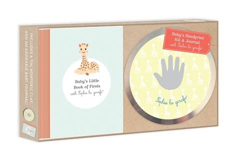 Read Online Babys Handprint Kit And Journal With Sophie La Girafe 