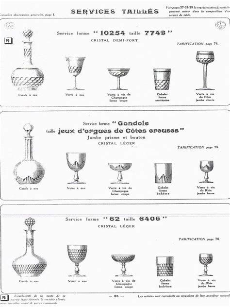 Baccarat Crystal Catalog