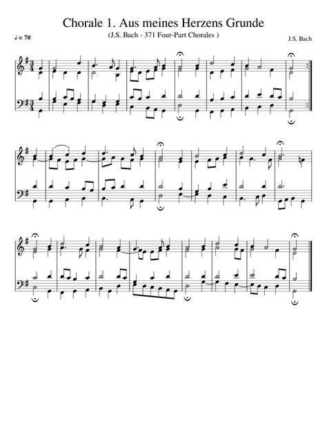 Bach Chorales Pdf