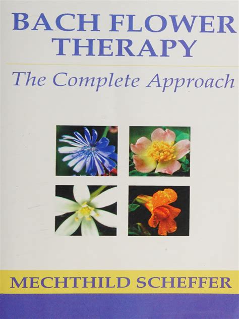 bach flower therapy the complete approach