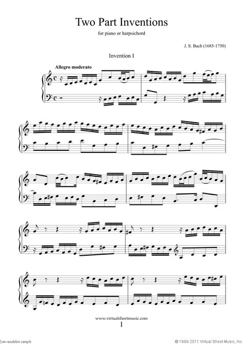 Bach Inventions