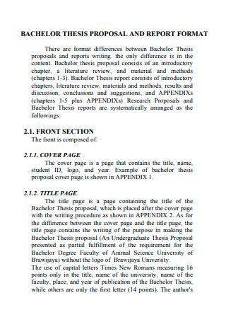 Download Bachelor Thesis Cmp 
