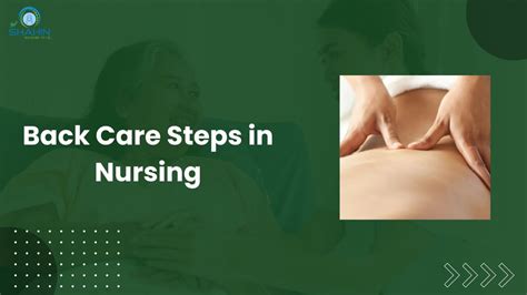 Back Care Steps