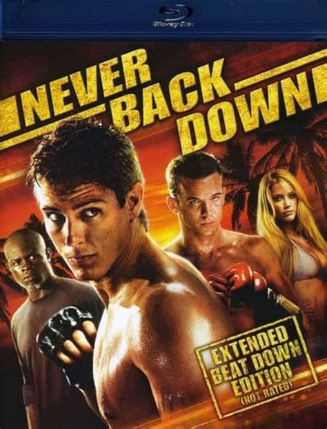 back down never