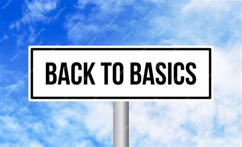 Back To Basics